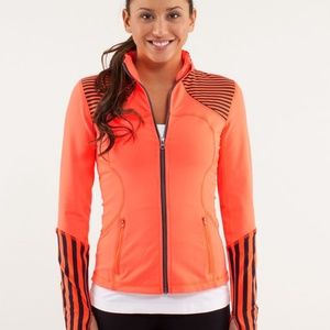 Lululemon Neon Forme Zip Up Jacket - Size 4